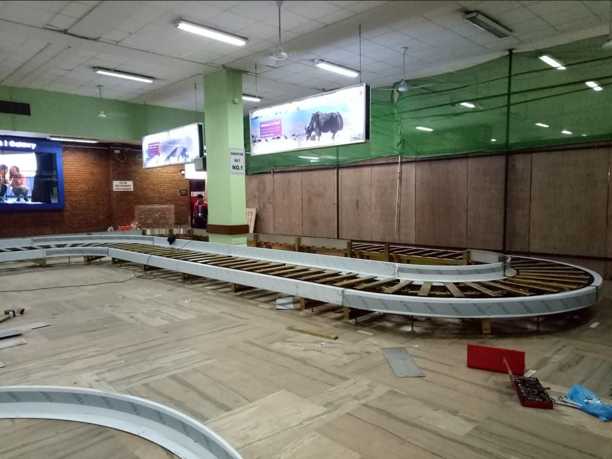 Supply, Installation and Operation of Baggage Handling System at TIA Arrival Area