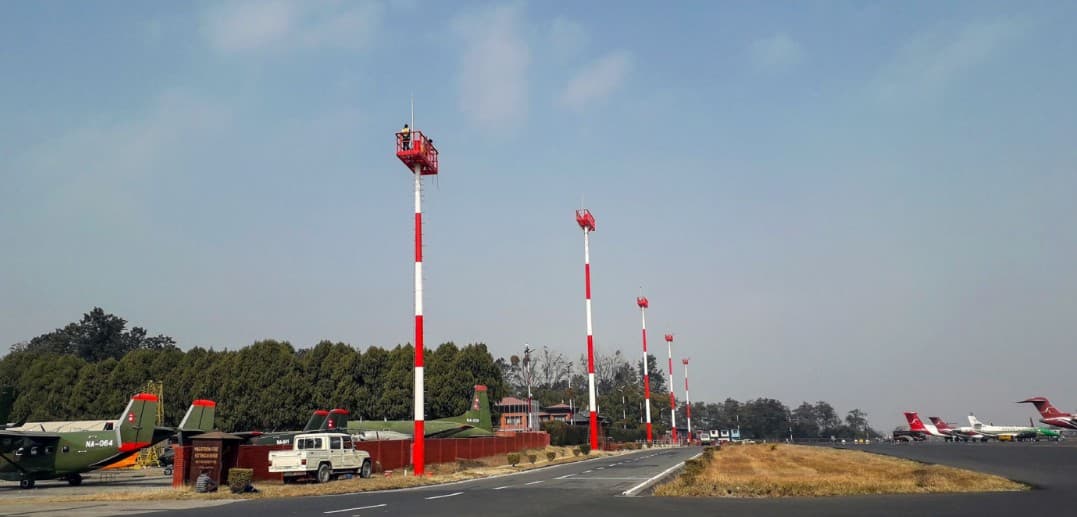 Lighting Nepal’s Gateway: High-Mast Illumination at Tribhuvan International Airport