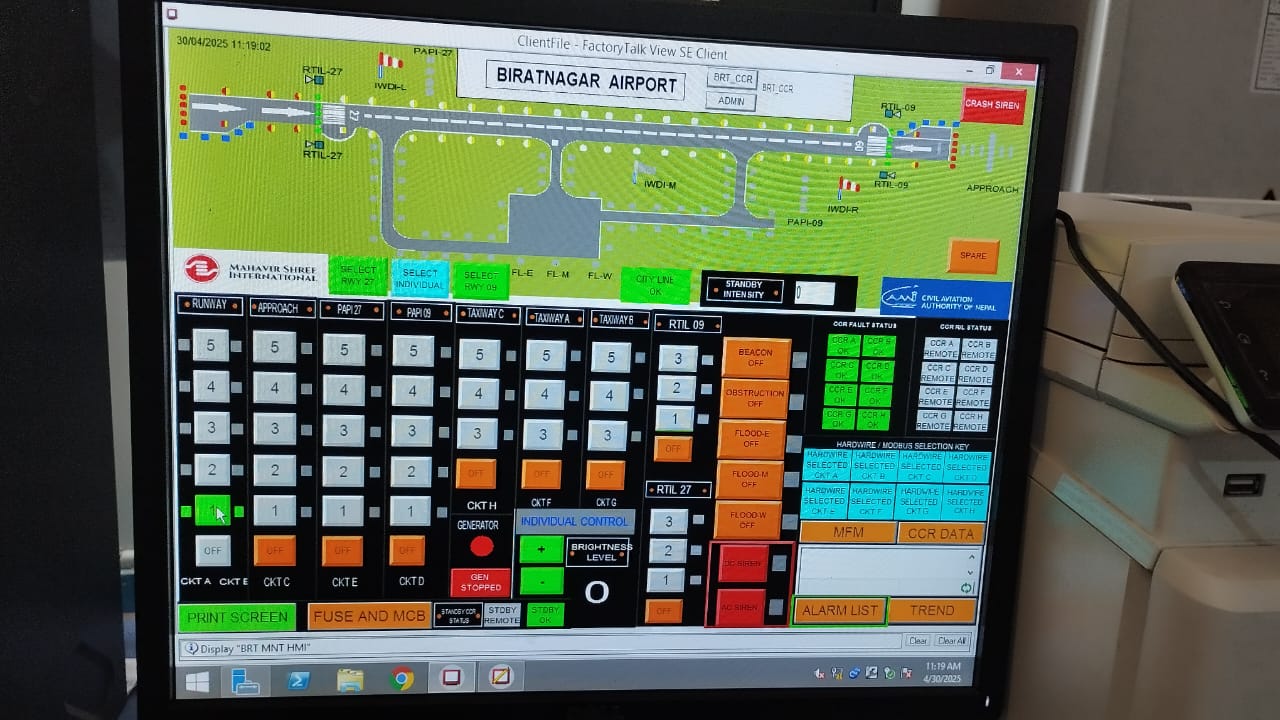 AGL installation at Biratnagar Airport._1