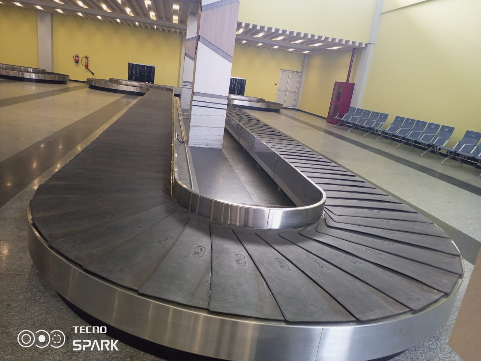 Baggage carousel area at Airport