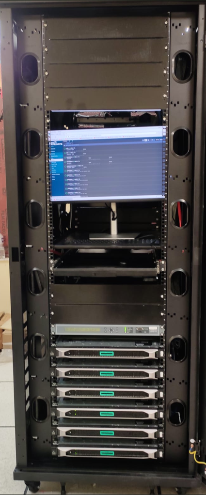 EFS Server Rack – Front View