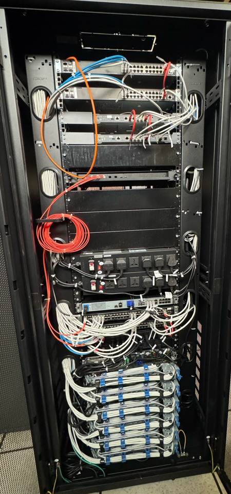EFS Server Rack – Rear Views