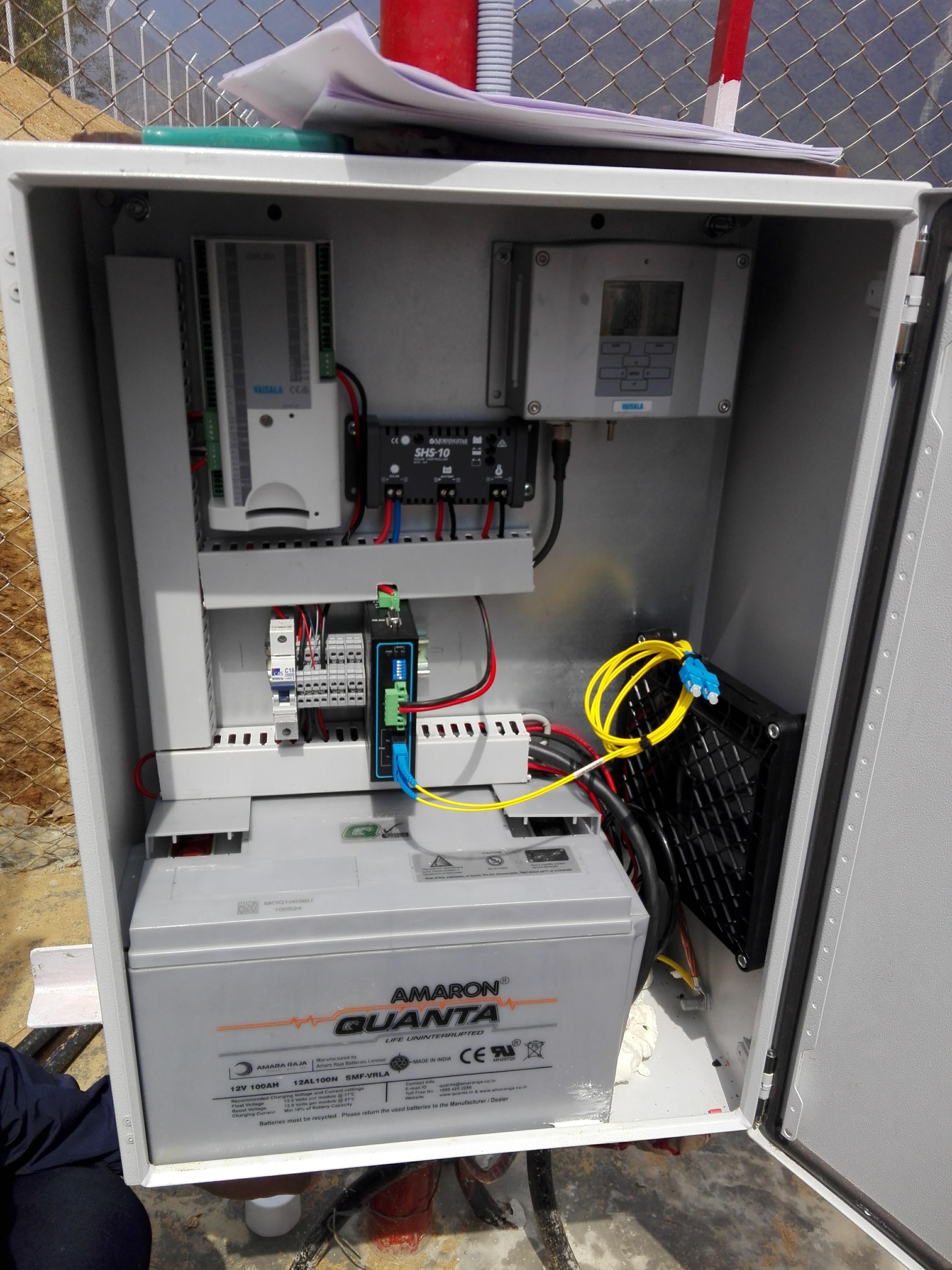 Electrical enclosure for a solar power installation