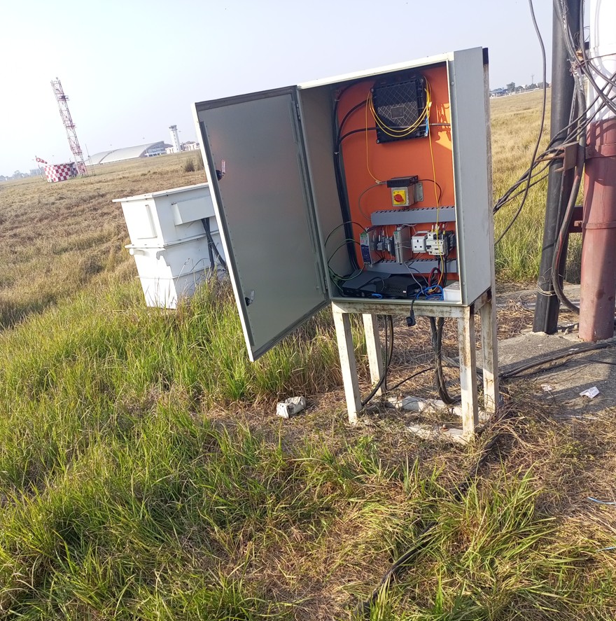 Real-Time Remote Monitoring of Utility and Generator Power at Gautam Buddha International Airport Civil Aviation Office