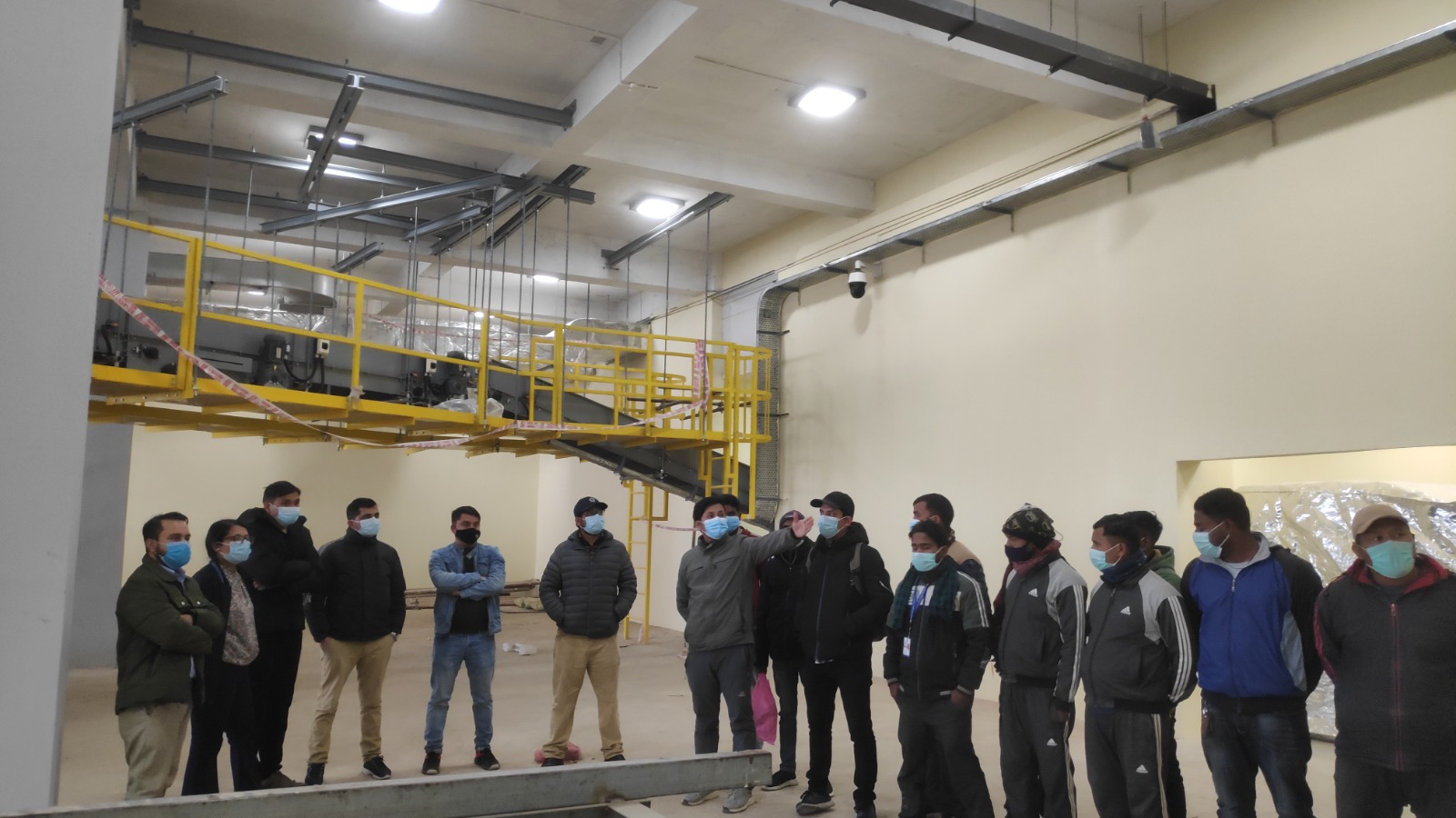 Team Photoshoot in Baggage Carousel