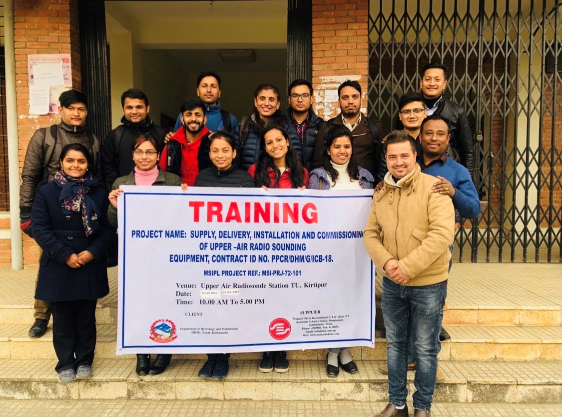 Upper-air radio sounding