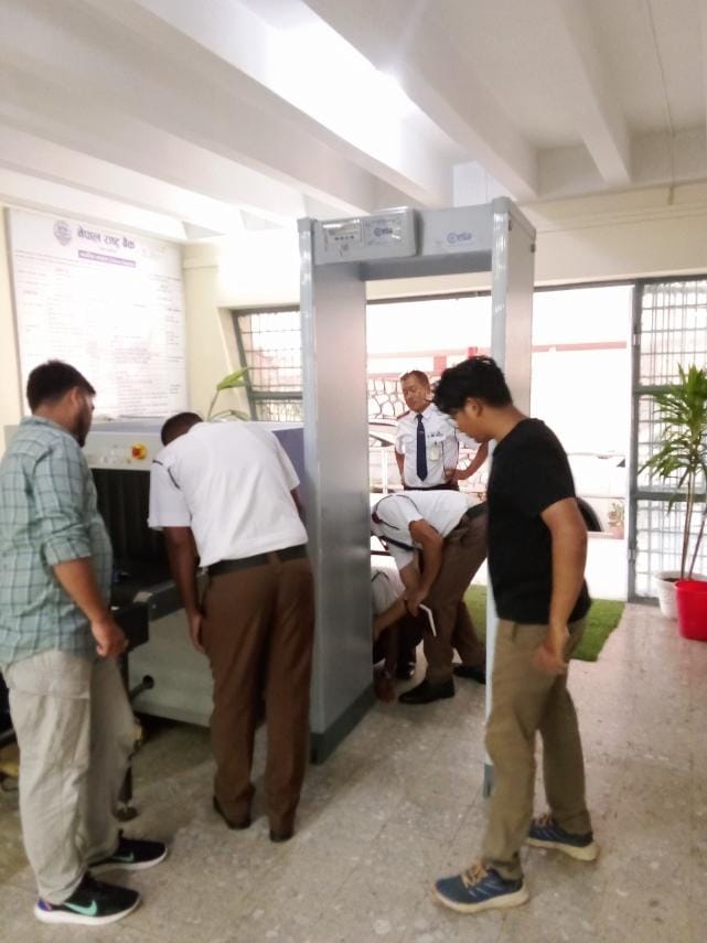 Walk-Through Metal Detector (WTMD)