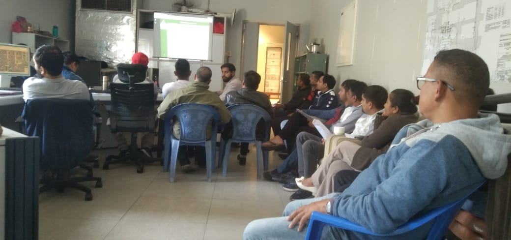 Training session for NEA staff on the digital governor system